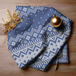 Tela Patrón estitch de punto5 ID azul de la marina208