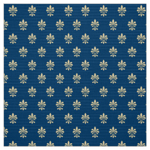Tela Patrón Fleur De Lis