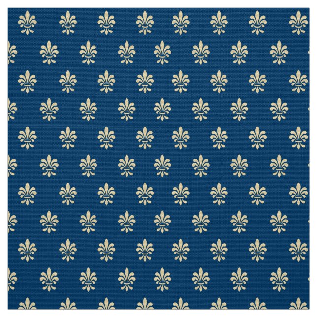 Tela Patrón Fleur De Lis (Retal)