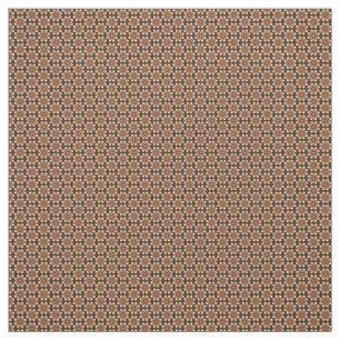 Tela Patrón floral de flores retro vintage de los años 