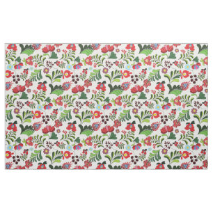 Tela Patrón floral húngaro Matyo