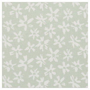 Tela Patrón floral retro en estilo boho.