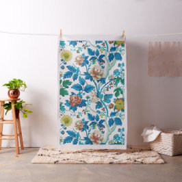 Tela Patrón floral tradicional de Chinoiserie colorida