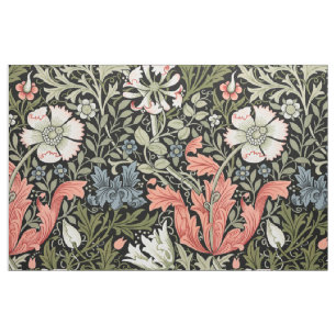 Tela Patrón floral William Morris Vintage Compton