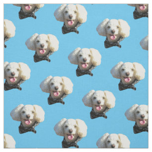 Tela Patrón fotográfico de perros Personalizados de cac