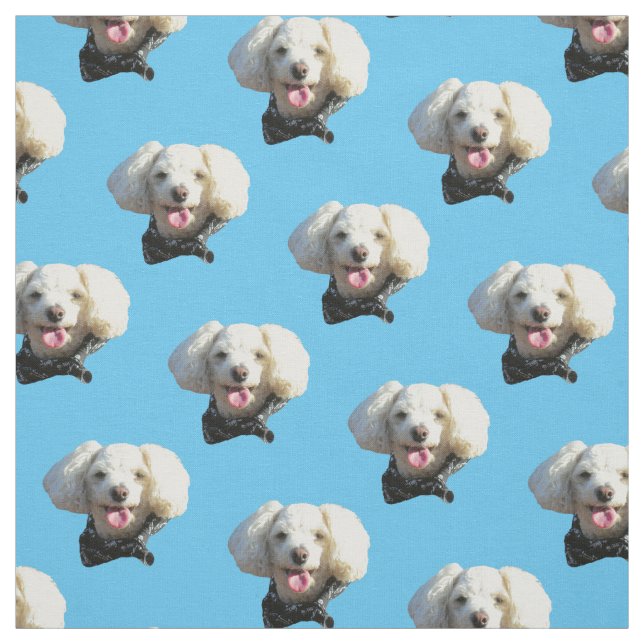 Tela Patrón fotográfico de perros Personalizados de cac (Retal)