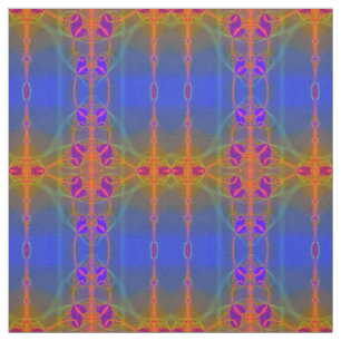 Tela Patrón fractal de resumen geométrico moderno
