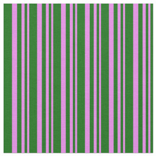 Tela Patrón franjas/líneas verdes violetas y oscuras