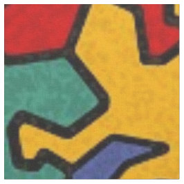 Tela Patrón Geckos Mosaicos - Color de la Tierra