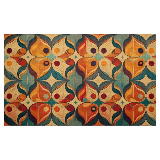 Tela Patrón geométrico 7 ("Cuarto gordo" (fat quarter))