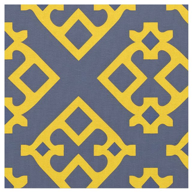 Tela Patrón geométrico abstracto (De cerca)