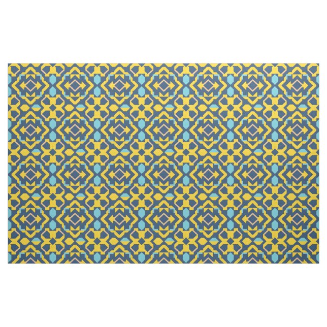 Tela Patrón geométrico abstracto ("Cuarto gordo" (fat quarter))