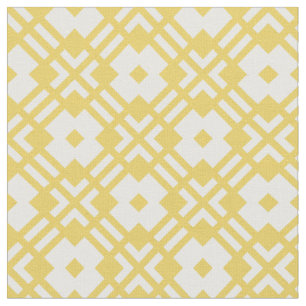 Tela Patrón geométrico abstracto amarillo de moda