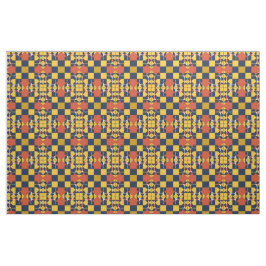Tela Patrón geométrico abstracto con flechas