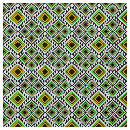 Tela patrón geométrico de estampado africano
