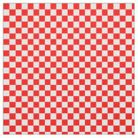 Patrón geométrico de los cheques rojos blancos cro