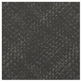 Tela Patrón geométrico de tejido diagonal negro