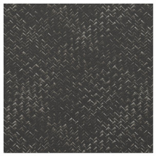 Tela Patrón geométrico de tejido diagonal negro