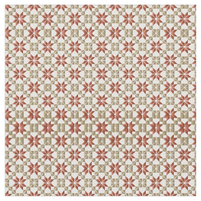 Tela Patrón geométrico IX del SUN matutino (De cerca)