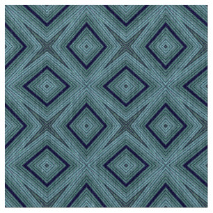 Tela Patrón geométrico moderno azul y gris