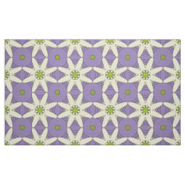 Tela Patrón geométrico morado decorativo