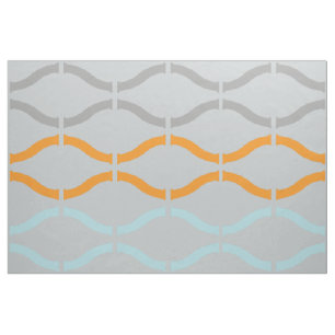 Tela Patrón geométrico retro funky Pastel