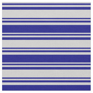 Tela Patrón gris claro y azul