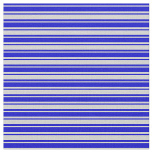 Tela Patrón gris claro y azul de las franjas