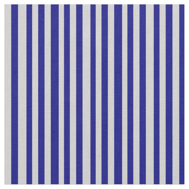 Tela Patrón gris claro y azul de las franjas (De cerca)