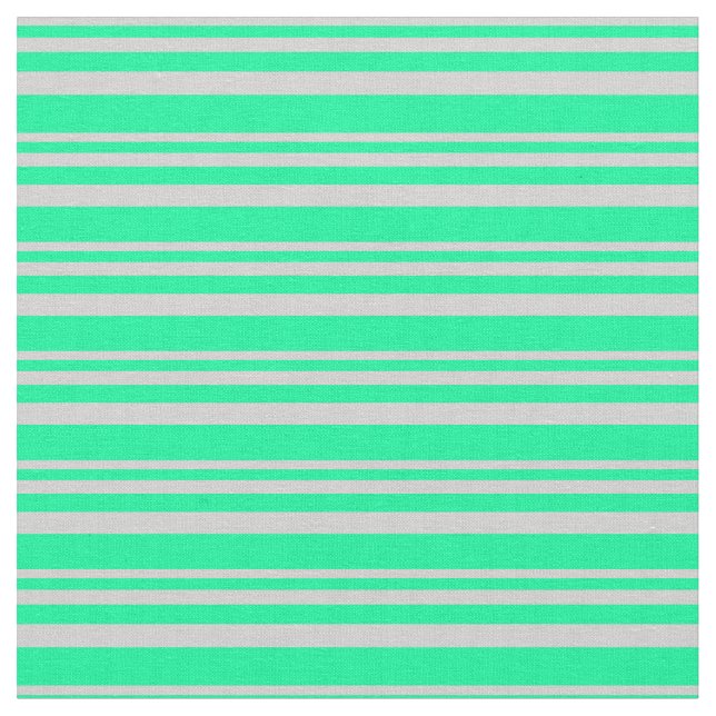 Tela Patrón gris claro y verde (De cerca)