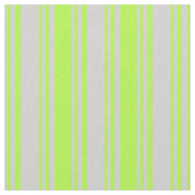 Tela Patrón gris claro y verde claro (De cerca)