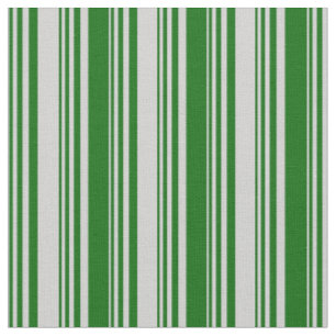 Tela Patrón gris claro y verde oscuro