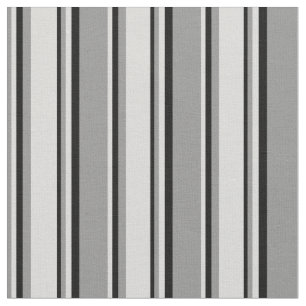 Tela Patrón gris, gris claro y negro con líneas
