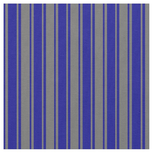 Tela Patrón gris oscuro y azul oscuro (De cerca)