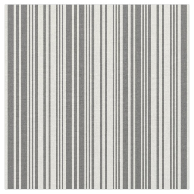 Tela Patrón gris oscuro y beige (De cerca)