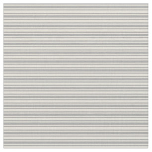 Tela Patrón gris oscuro y beige de franjas