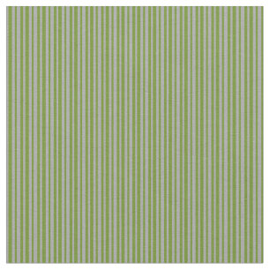 Tela Patrón gris oscuro y color verde de las franjas