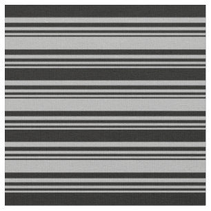 Tela Patrón gris oscuro y negro de franjas