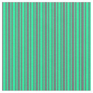 Tela Patrón gris oscuro y rayado verde/lineal