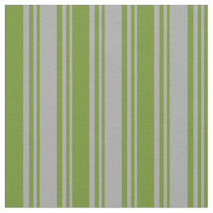 Tela Patrón gris oscuro y verde de franjas