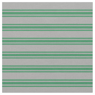 Tela Patrón gris oscuro y verde marino