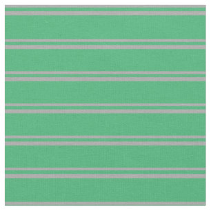 Tela Patrón gris oscuro y verde marino