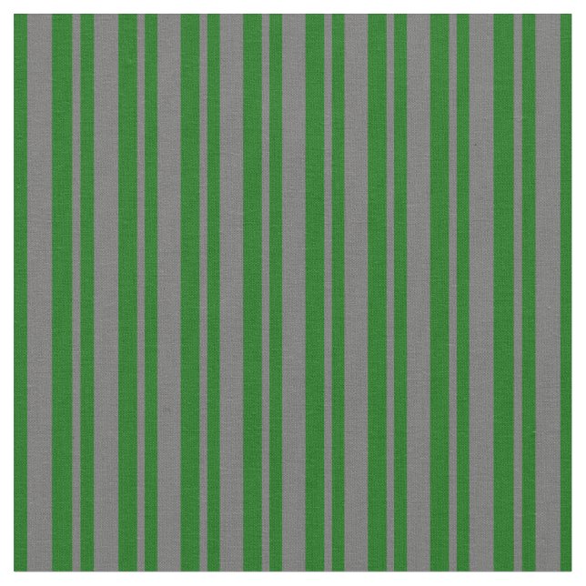 Tela Patrón gris oscuro y verde oscuro (De cerca)