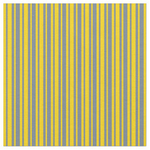 Tela Patrón gris pizarra y amarillo