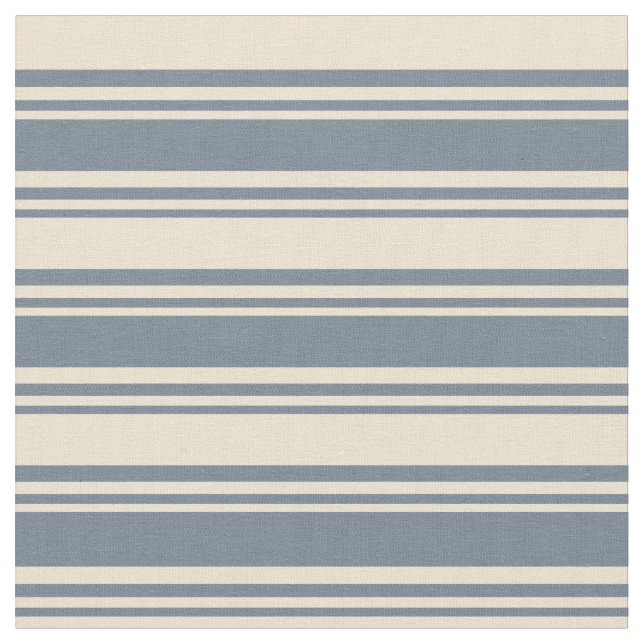 Tela Patrón gris pizarra y color beige (De cerca)