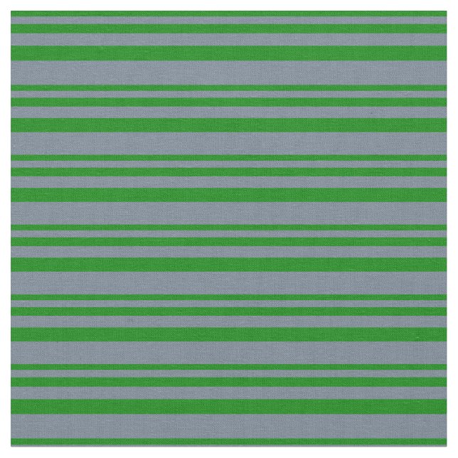 Tela Patrón gris verde y pizarra de rayas (De cerca)