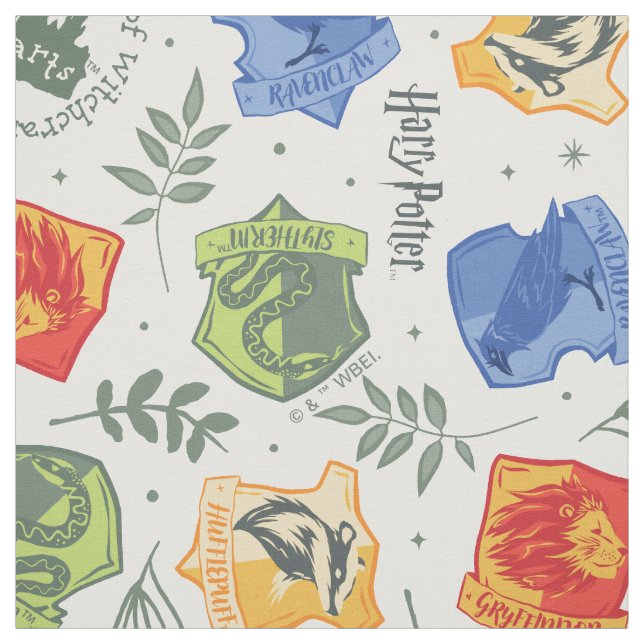 Tela Patrón Hogares Magical Herbology HOGWARTS™ (Retal)
