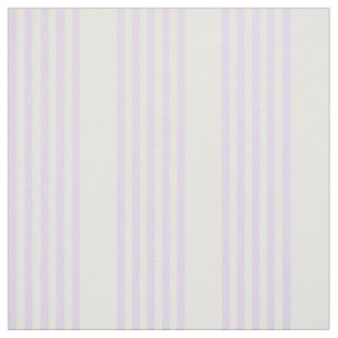 Tela Patrón Lilac púrpura y blanco de cinco rayas