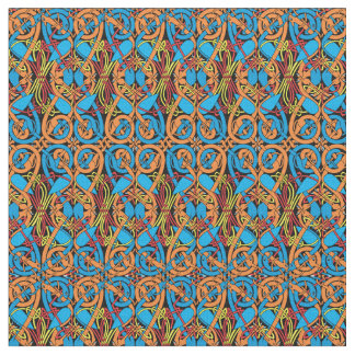 Tela Patrón Lindisfarne de animales de Knot celta