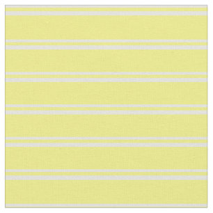 Tela Patrón lineal beige y amarillo